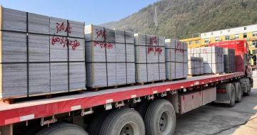 衡阳 芝麻灰地铺石出货日常