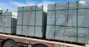 衡阳 芝麻白花岗岩地铺石装车日常