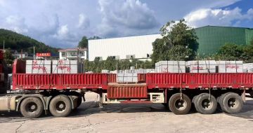 衡阳 芝麻灰花岗岩地铺石出货日常