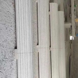 衡阳 花岗岩厂家带你看白麻花岗岩门楼大柱柱皮