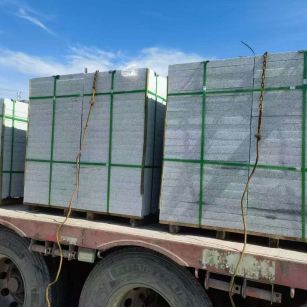 衡阳 芝麻白花岗岩地铺石装车日常