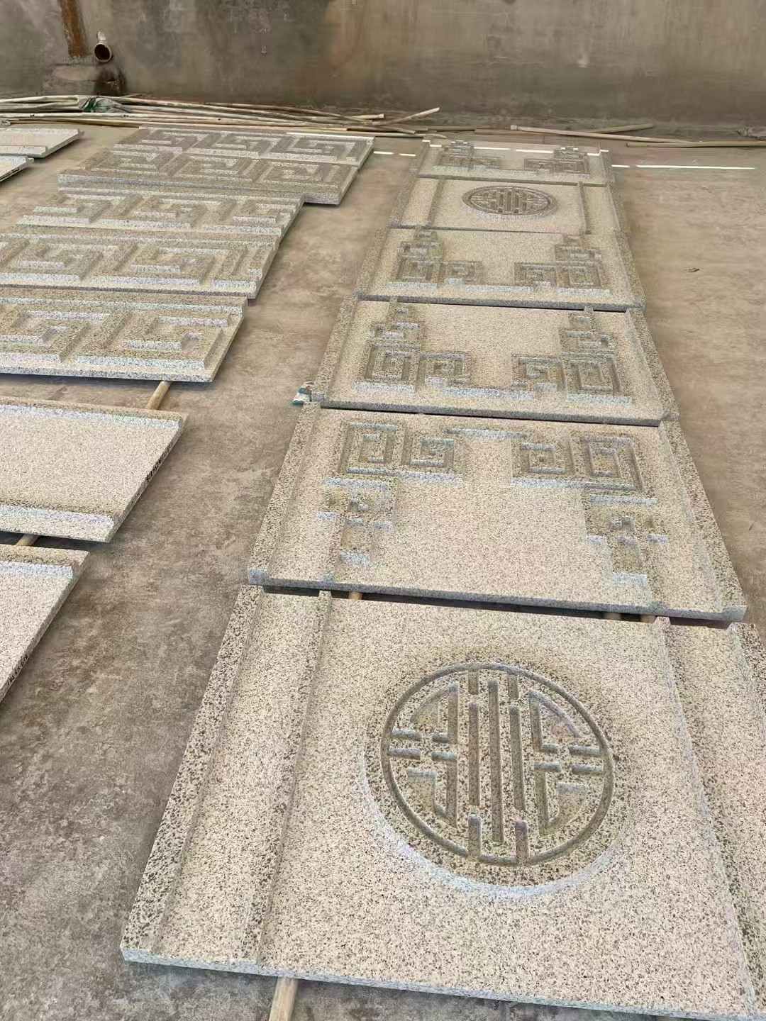 衡阳 白麻花岗岩外墙立面雕刻板