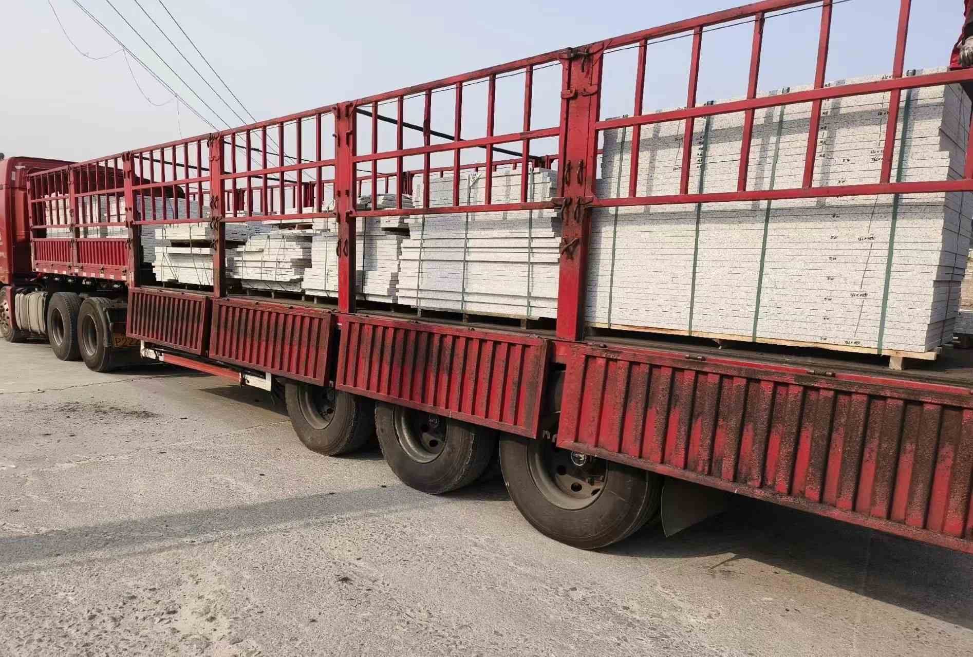 衡阳 白麻荔枝面外墙干挂，工厂装车日常