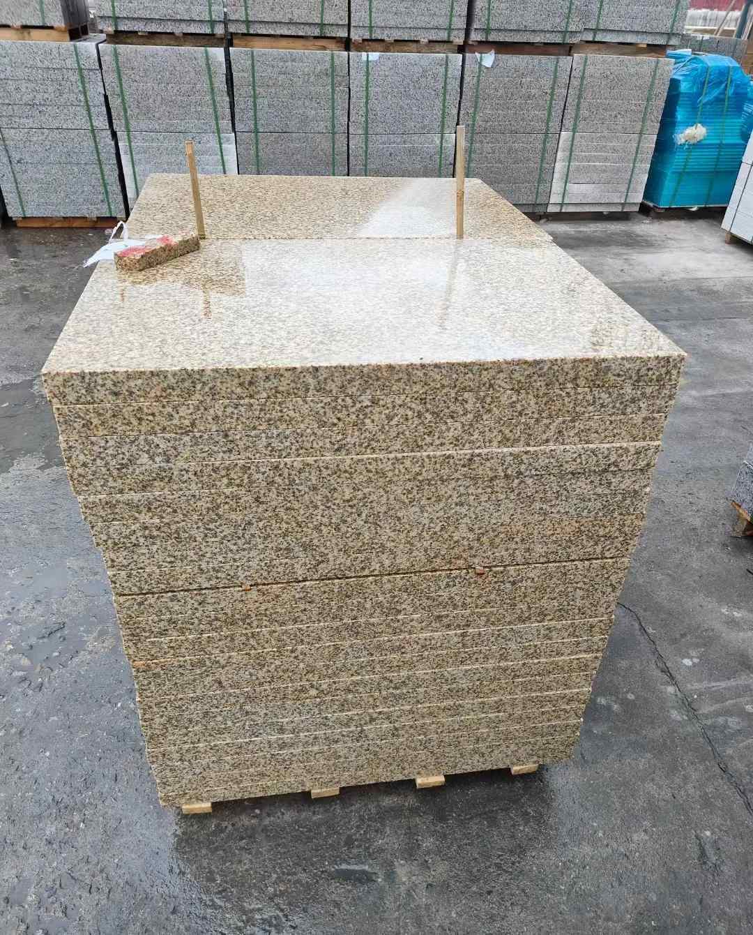 衡阳 湖北黄金麻花岗岩石材荔枝面外墙石材