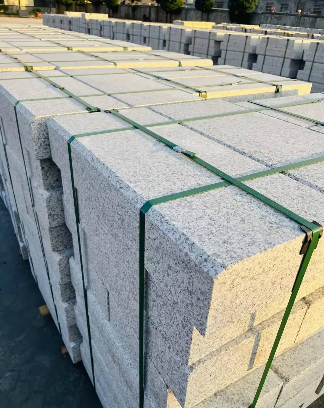 衡阳 白麻花岗岩路沿石，马路牙子，路缘石，平石，立缘石等