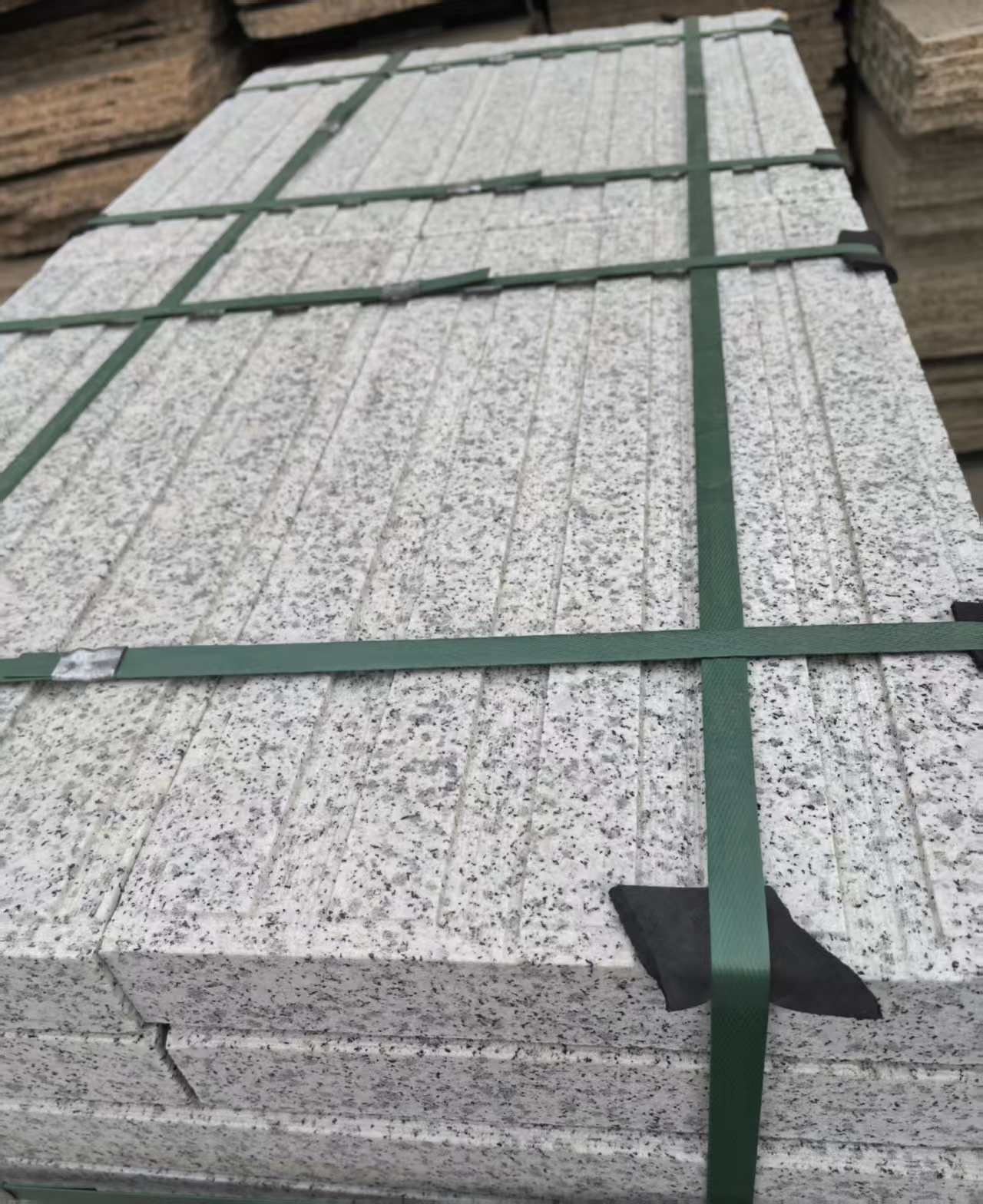 衡阳 白麻花岗岩直行盲道石，盲条，地铺石