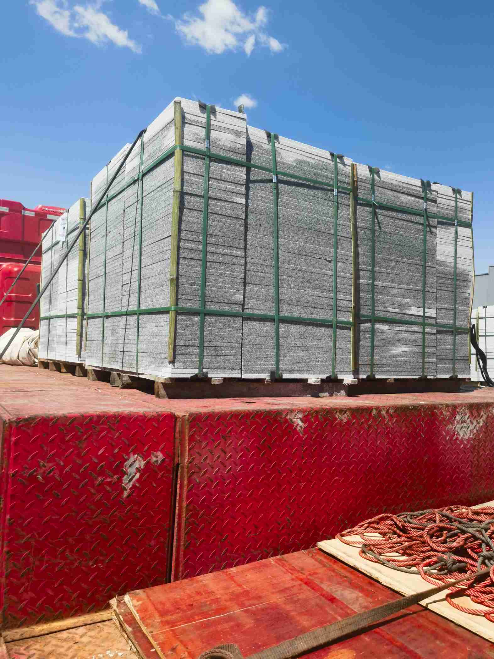 衡阳 芝麻白火烧规格板地铺石300*600/600*600