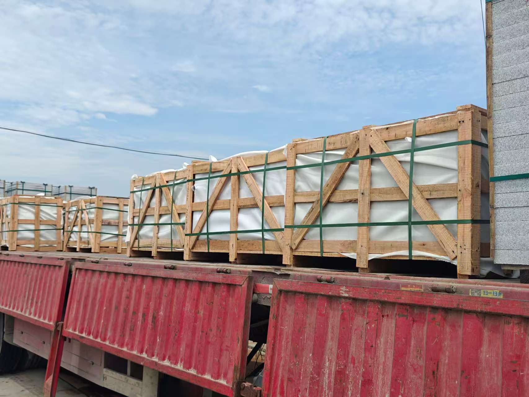 衡阳 芝麻白花岗岩地铺石出口专车-泰国游