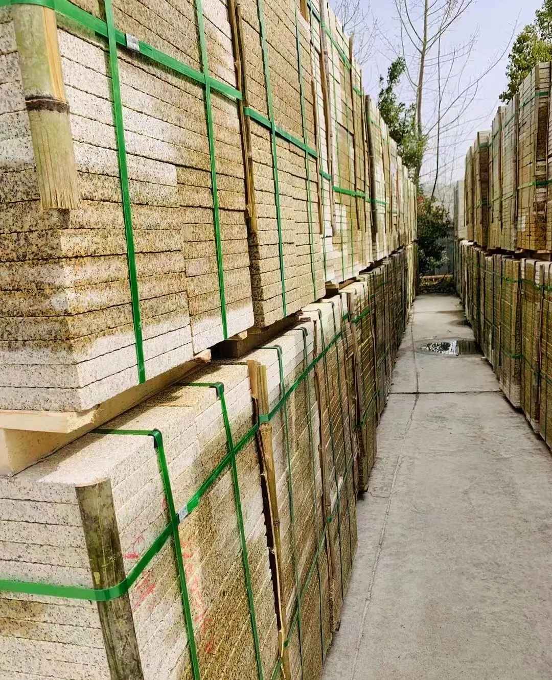 衡阳 黄金麻花岗岩荔枝面地铺石