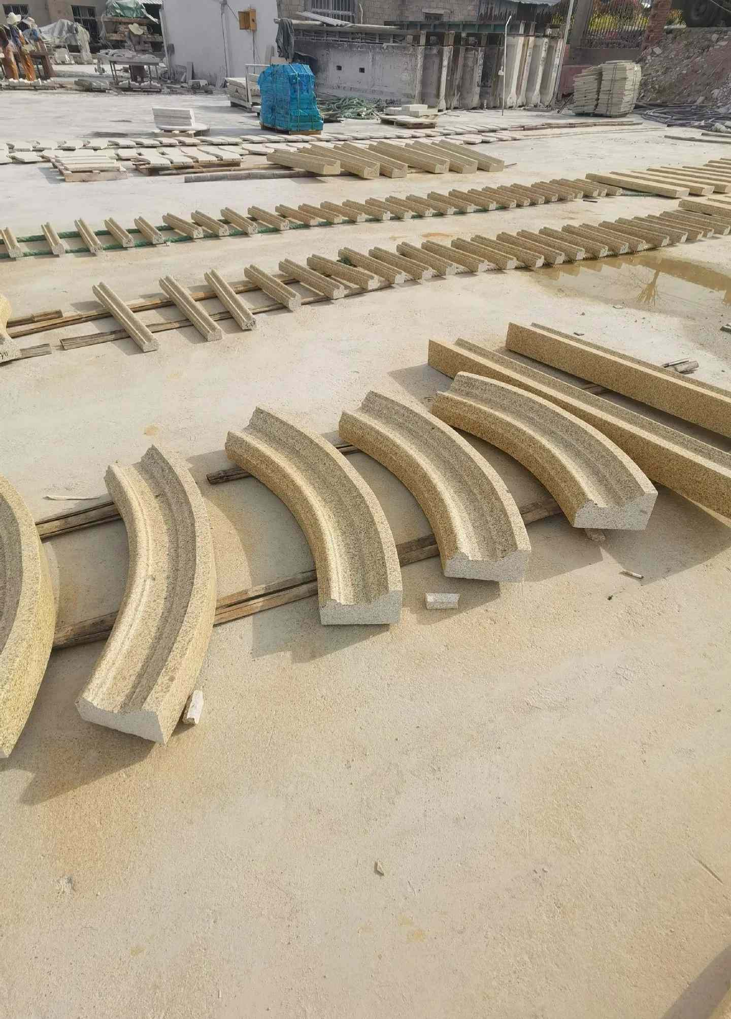 衡阳 黄金麻花岗岩别墅线条